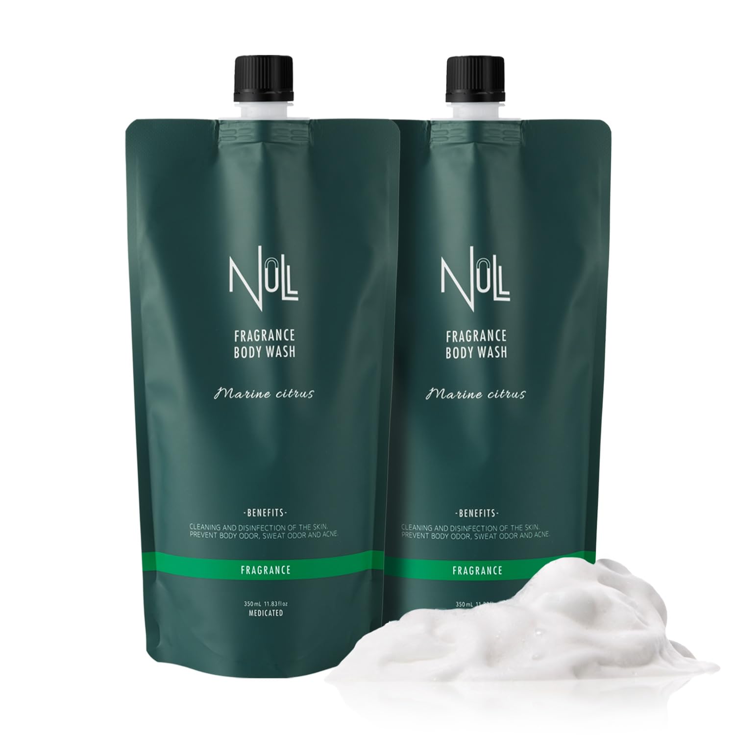 メンズ薬用ボディーソープ 詰め替え 350mL×2