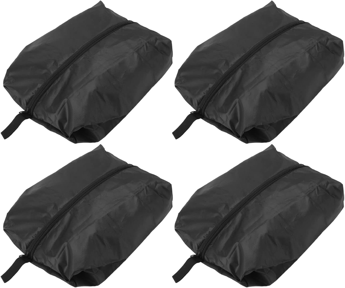 Reise-Schuhtaschen, 4 Stück Oxford-Stoff-Schuhaufbewahrungstasche mit Reißverschluss for zu Hause /620 (Color : 43x23CM)