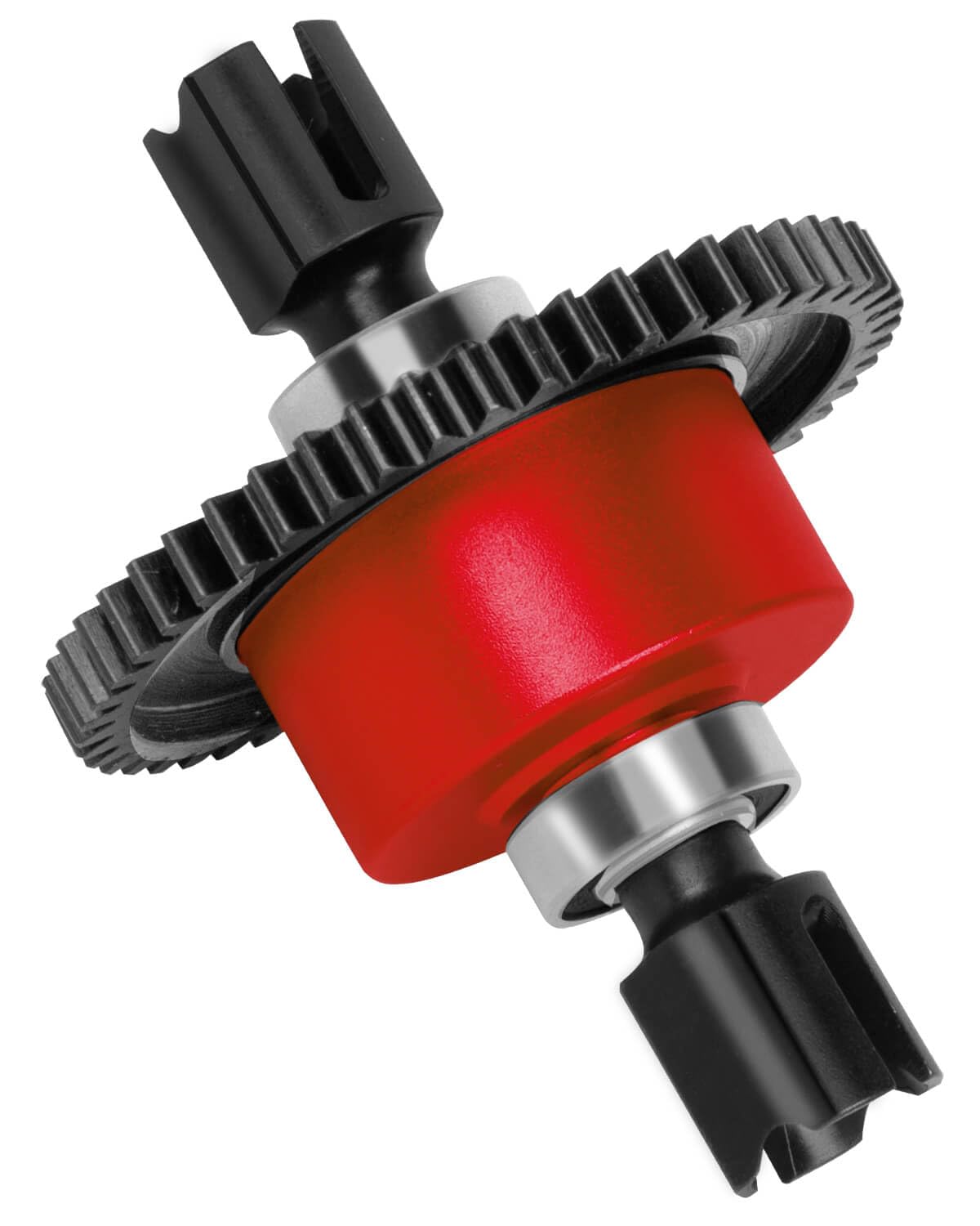 Rcarmumb Steel #45 50T Differential Upgrades Part for Arrm a 1/8 Karton Typhon Outcast Talion 6S,Matel 50T Diffrential Case Upgrades,Red