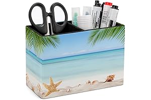 Tropical Beach Pen Holder: A Seaside Haven for Pens and More