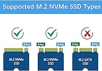 Vista 5 de GeeekPi Carcasa metálica con placa periférica N04 PCIe M.2 Key-M NVMe SSD PCIe para Raspberry Pi 5