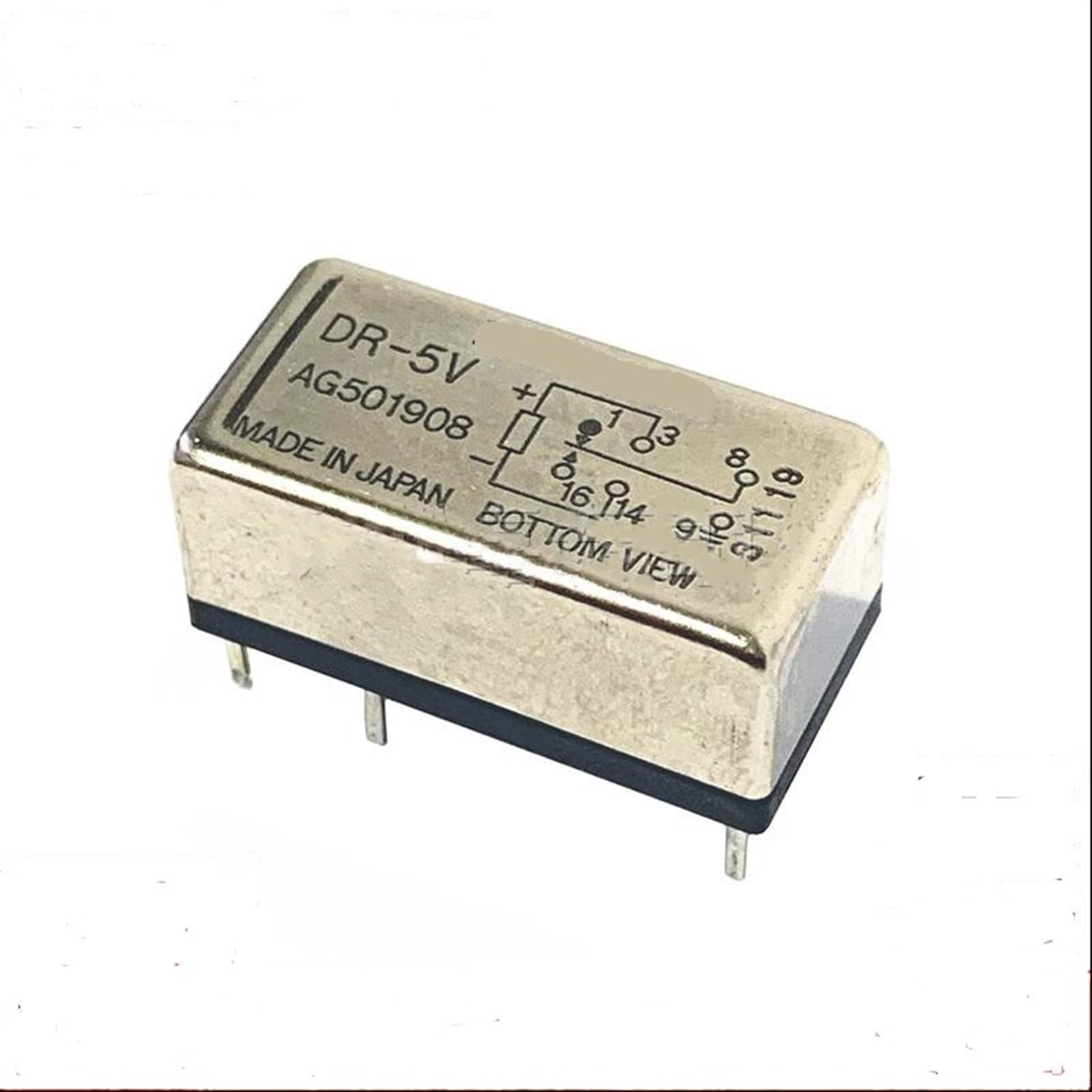 Relé 6PIN 5VDC DR5V mini interruptor para placas impresas pack de 2 piezas 2