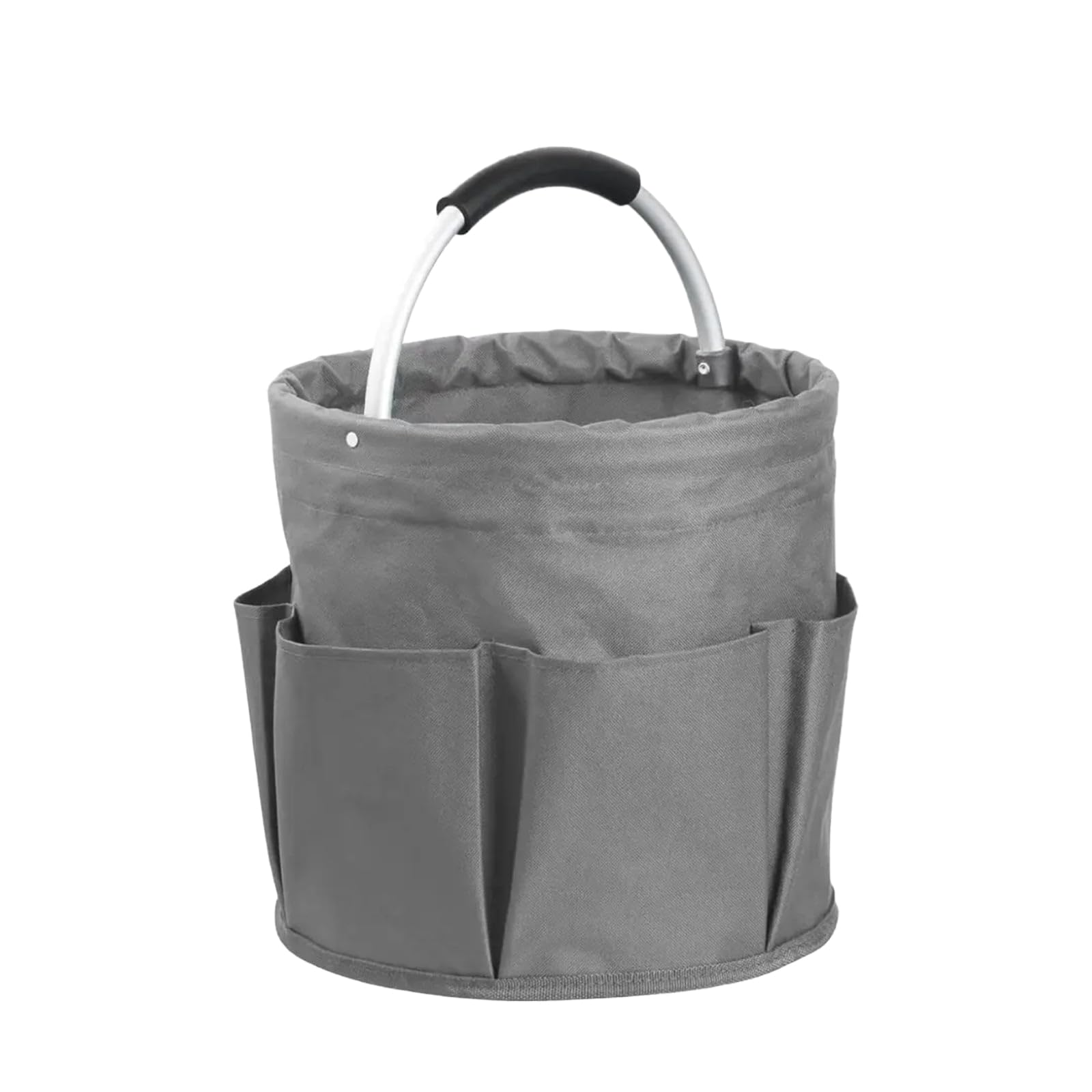 Foldable Cleaning Caddy with Handle Storage Box, 17L Multi-Pocket Caddy Organizer Tool Bag