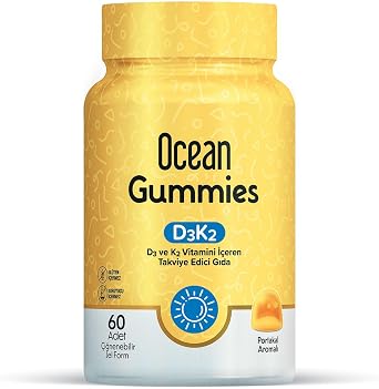 Ocean Gummies D3K2  i nenebilir Jel Form