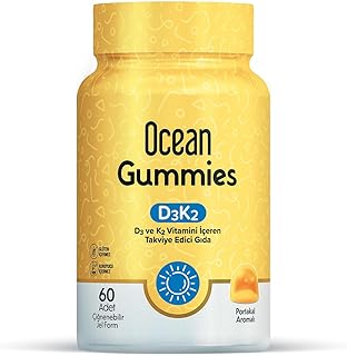Ocean Gummies D3K2 Çiğnenebilir Jel Form