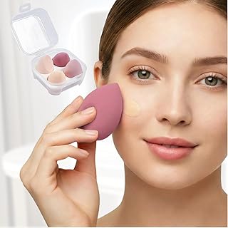 Juego de 4 esponjas de maquillaje, paquete de...