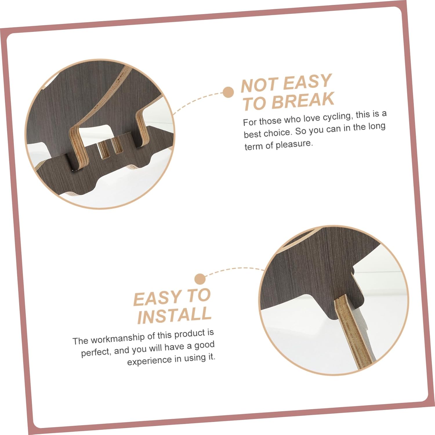 Bike Kickstand Bracket for Easy Parking Durable Nonslip Foot Stand for Mountain Road Bikes Versatile Bike Display