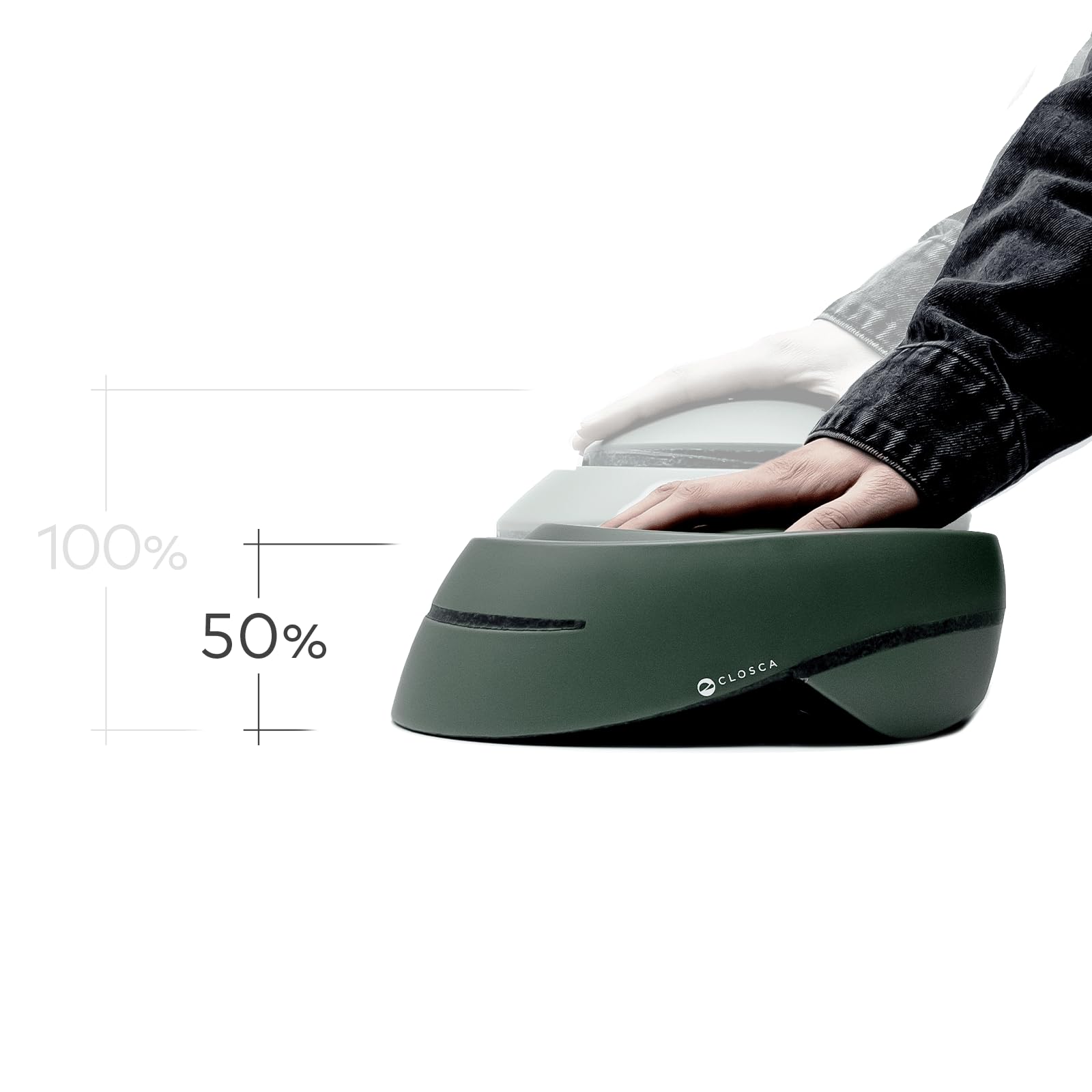 CLOSCA Casco pieghevole per bicicletta e monopattino elettrico omologato unisex adulto