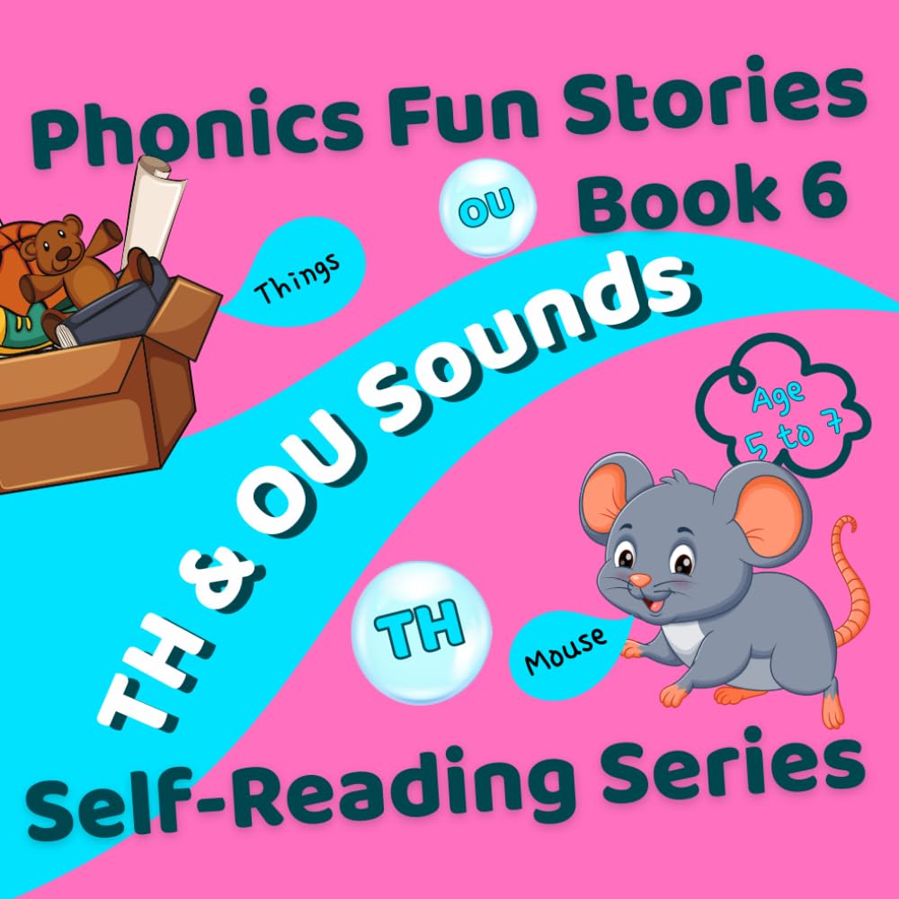 Phonics Fun Stories: TH & OU Sounds: Self-Reading Series - Book 6