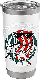 I Am The Baconator Meat Food Breakfast Bacon Stainless Steel Insulated Tumbler
