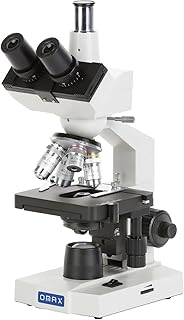 OMAX 40X-2000X Lab Trinocular Biological Compound LED Microscope with Double Layer Mechanical Stage