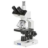 OMAX - 40X-2000X Lab Trinocular Biological Compound LED Microscope with Double Layer Mechanical Stage - M83ES