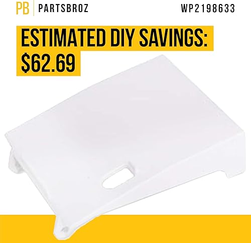 Miniatura 4 de Cubierta de emisor WP2198633 2198633 mejorada  Compatible con Kenmore KitchenAid Whirlpool piezas de refrigerador  Sustituye a AP6006176 826485