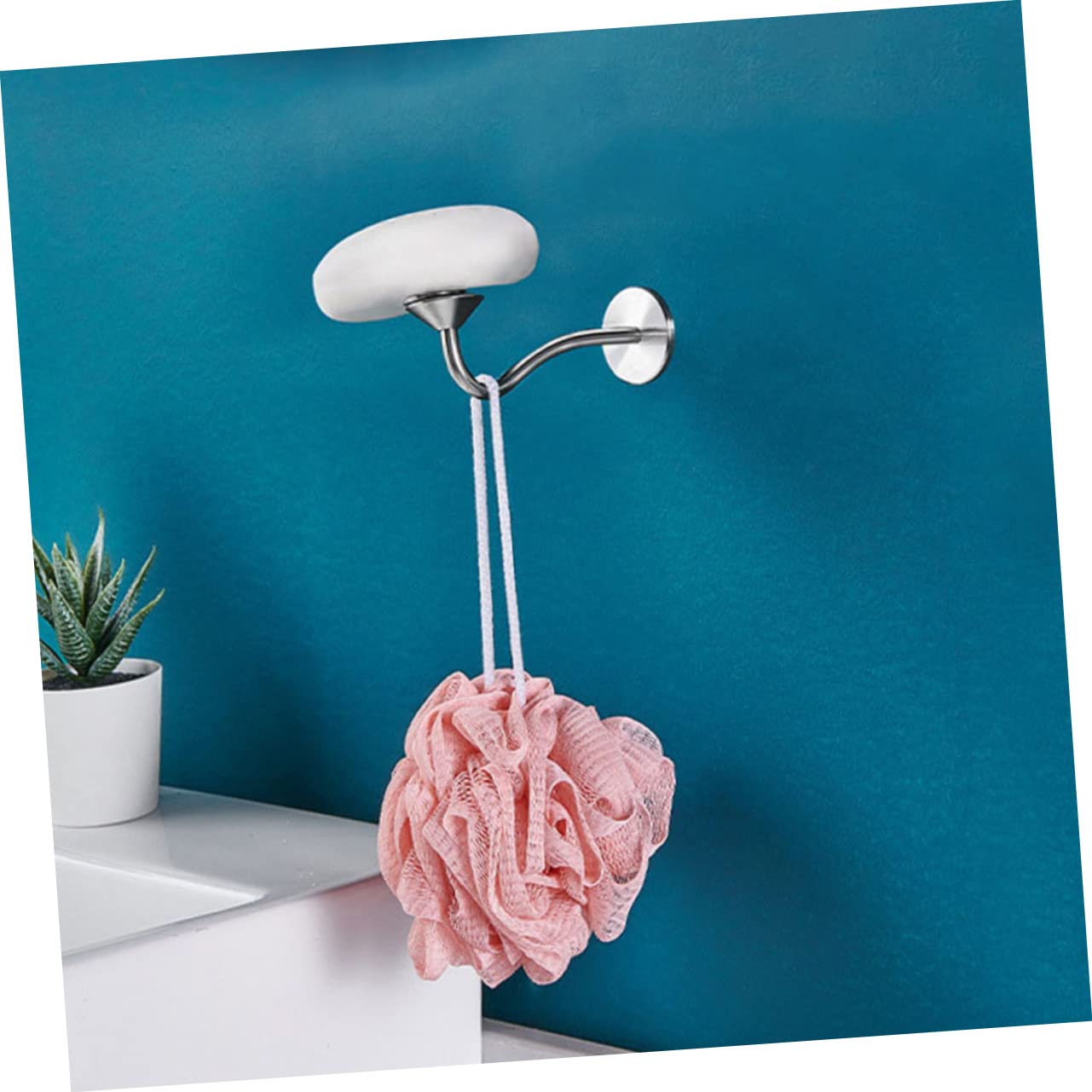 MAGICLULU Portasapone Magnetico Da Parete Per Doccia 3 Pezzi Dispenser Di Sapone Per Cucina Bagno Bar