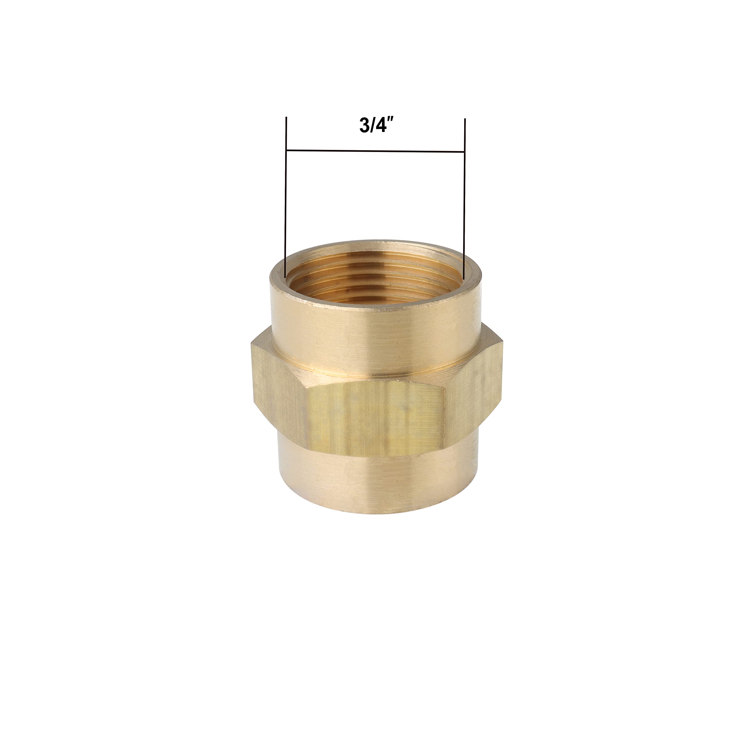 LTWFITTING Assortiment de 32 raccords de tuyau en laiton femelle BSPP 1/8" 1/4" 3/8" 1/2" 3/4"