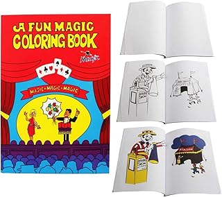 Magic Trick Magic Coloring book With Blank Pages. Magic Trick Props. Toys Magic Tricks Prank Party Kids Adults. (1)