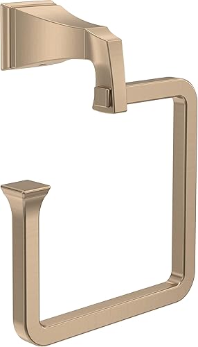 Delta Faucet Dryden - Toallero de bronce, accesorios de baño, 75146-CZ 3.50 x 6.00 x 3.50 pulgadas