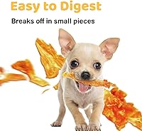 Vista 5 de iPaw 10 Pcs Value Pack Turkey Tendons for Dogs, 100% Turkey and US Sourced Raw Material, Hypoallergenic, All Natural Human Grade Puppy Chew, Rawhide