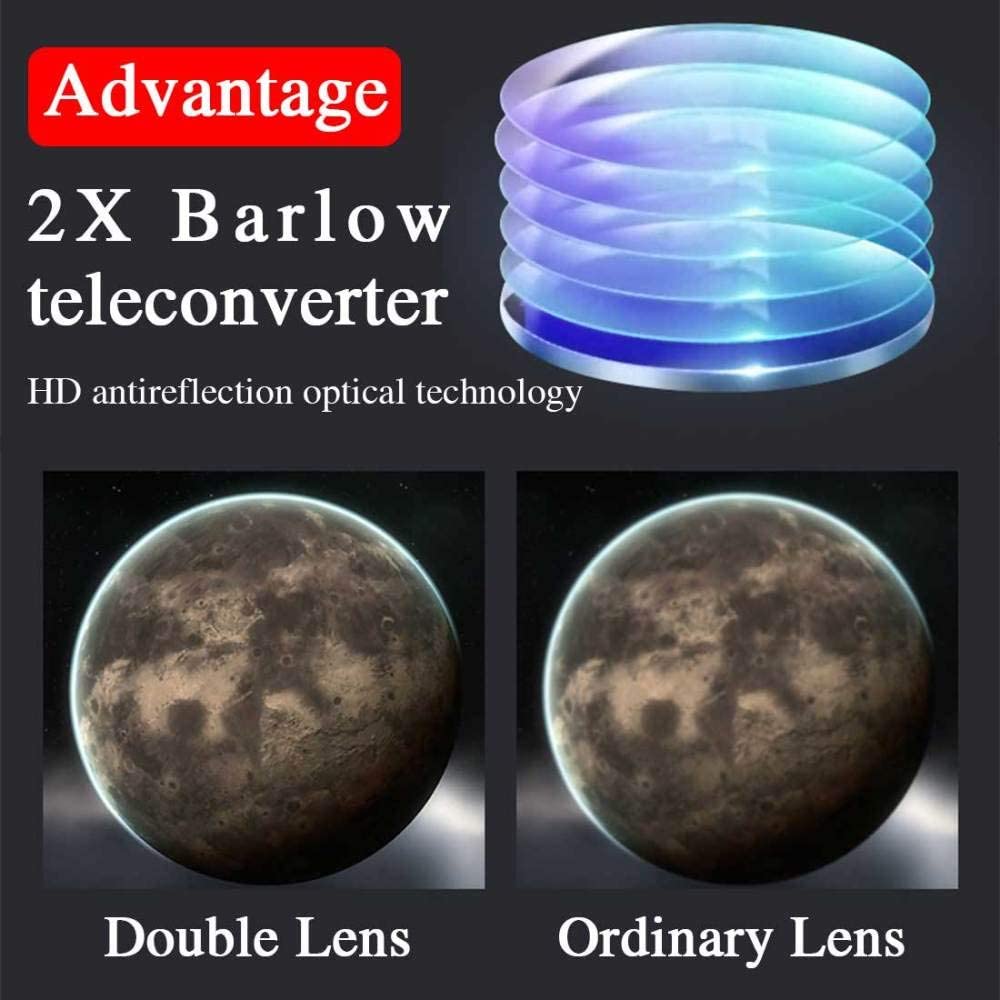 Pequeño monocular portátil para niños, Principiantes y Adultos, Refractor astronómico de 76 mm, pequeño monocular portátil con trípode Ajustable, portátil para Viajes, pequeño monocular portátil
