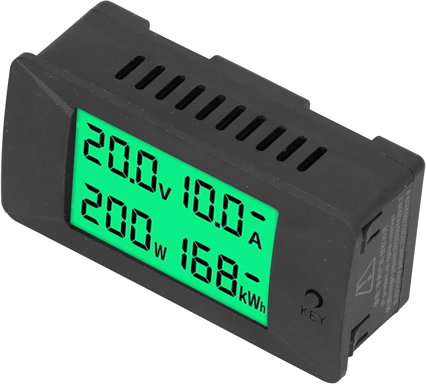 Marhynchus Cyfrowy Licznik Napięcia i Prądu, Moc, Wyświetlacz LCD PZEM-025 z Prądem 50A do Szaf Zasilających i Elektronicznego Majsterkowania, DC5-12V