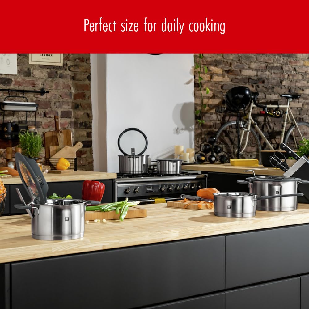 ZWILLING Simplify 9 Piece Premium Stainless Steel Kitchen Cookware