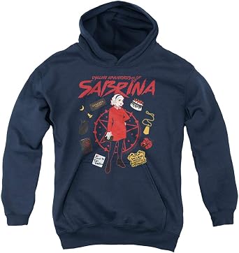 Trevco Chilling Adventures Of Sabrina Circle Unisex Youth Pull-Over Hoodie