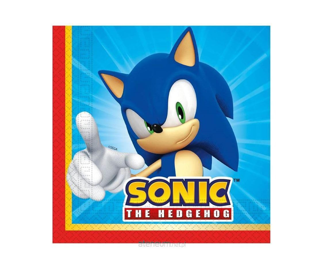 Sonic Party Napkins x 20