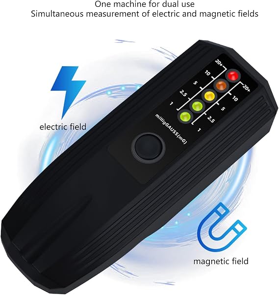 軽量電磁放射線検出器ポータブルメーター簡単 RadiationMonitor テスターガウスメーターゴーストハンティング機器
