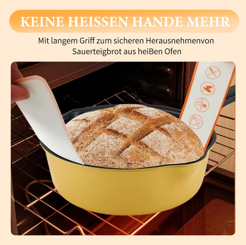 Sauerteig Starter Set mit Kunststoff Gärkörbchen（lebensmittelecht） – Ansicht 6