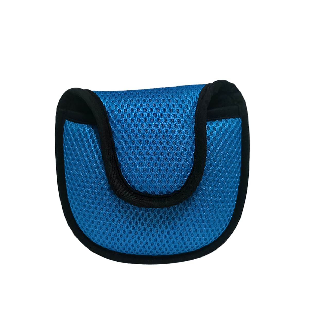 Scott Edward 1/3Pcs Long Neck Mesh Golf Club Headcovers Set Golf Club Head Covers for Driver Fairway Hybrids Woods Mallet Putter(Putter Blue)