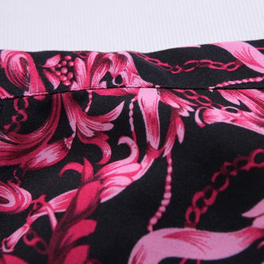 Camisa Hawaiana De Manga Corta Estampada Para Hombre | Frete Grátis