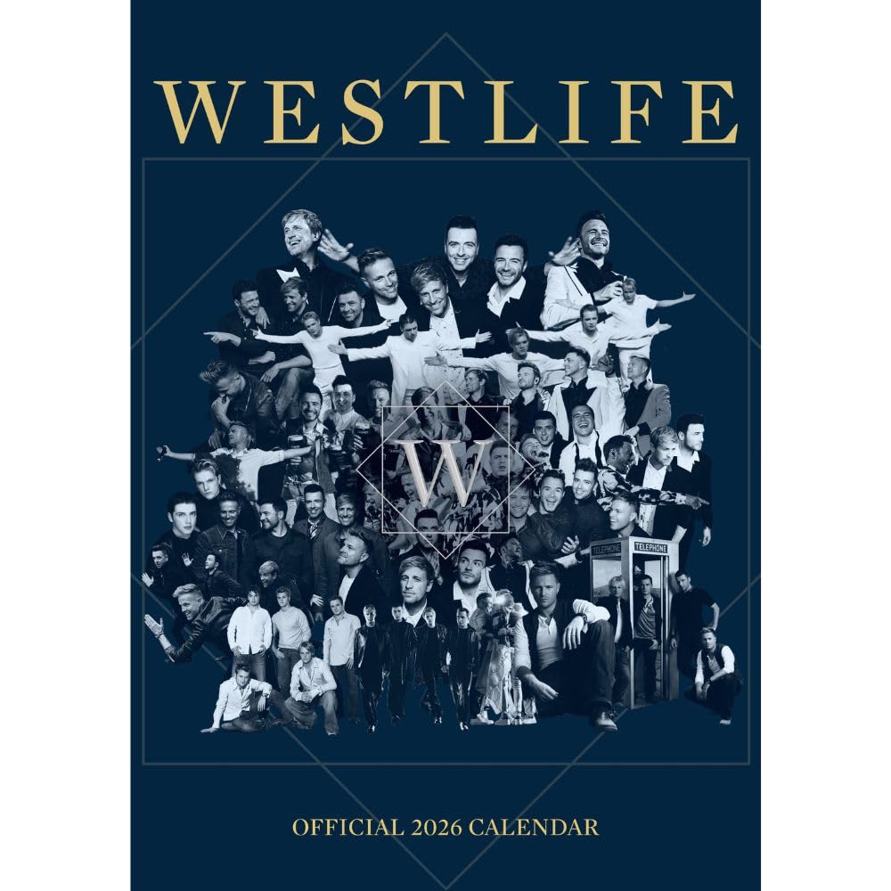 Westlife 2026 A3 Calendar
