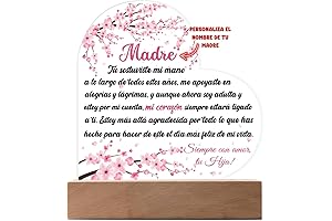 Lámpara con Mensaje de Amor para Mi Hija, un Regalo Único para...