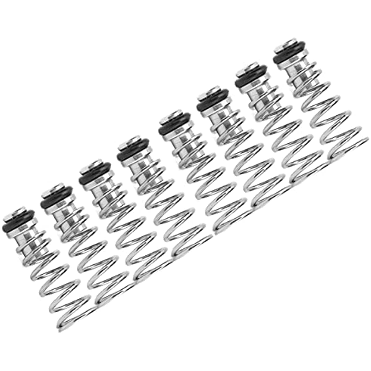 Semfeil Brew 8 PCS Home Brew Ball Lokc Keg Post Poppet Valve Universal Poppet Valve Keg Poppet Valve Ball Lock Poppet Valve Pin Lock Poppet for Homebrewing (8 PCS)
