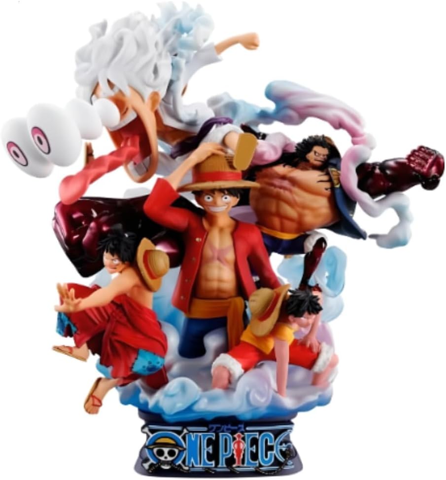 MEGAHOUSE Petitrama Series DX LOGBOX ONE PIECE RE BIRTH 02 Luffy Special