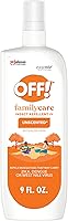 OFF! FamilyCare Mosquito Repellent Spritz 7% DEET Unscented Bug Spray with Aloe Vera, 9oz - Protects Family from Ticks & Bites