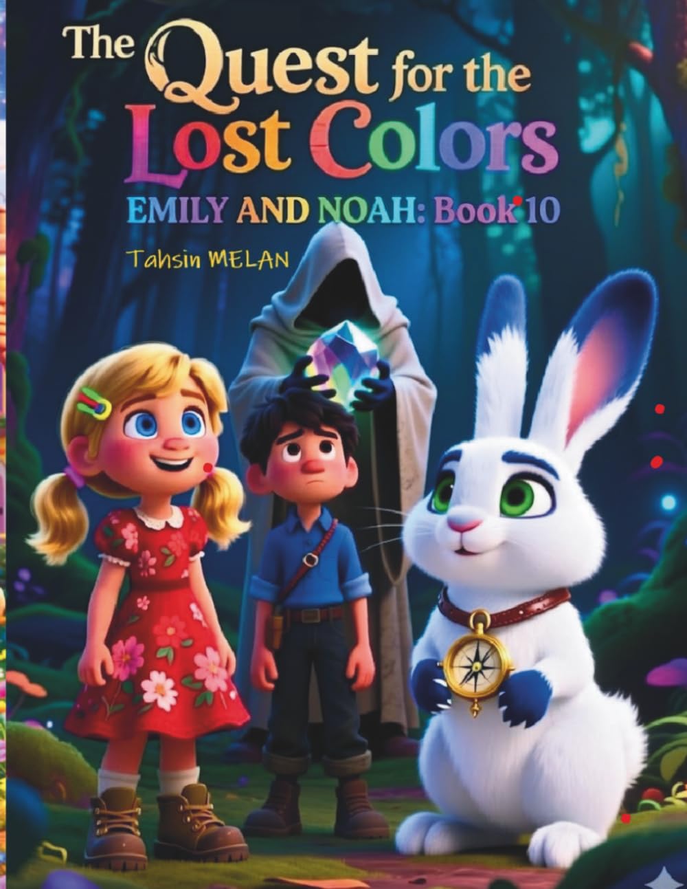 THE QUEST FOR THE LOST COLORS - EMILY AND NOAH: Book 10 (Macera ve Öğretici Çocuk Masalları / 3 yaşından itibaren farklı seviyelere uygun masal ve hikâyeler)