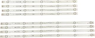 LED Strip for Toshiba 55U5A11T PTV55U21DSWNT TV 55UJ620Y 55LJ5400 | For 55UJ6200 55UJ6000 55LJ620V 55UJ620V RF-AZ550E30-0601B-12(10 Kit For 10 TV)