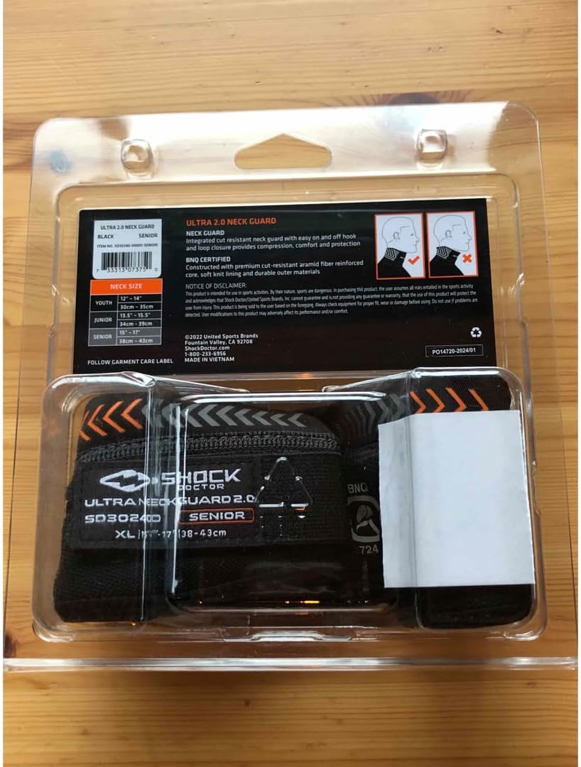 新规入荷続々アイスホッケー ネックガード シニア かがまない