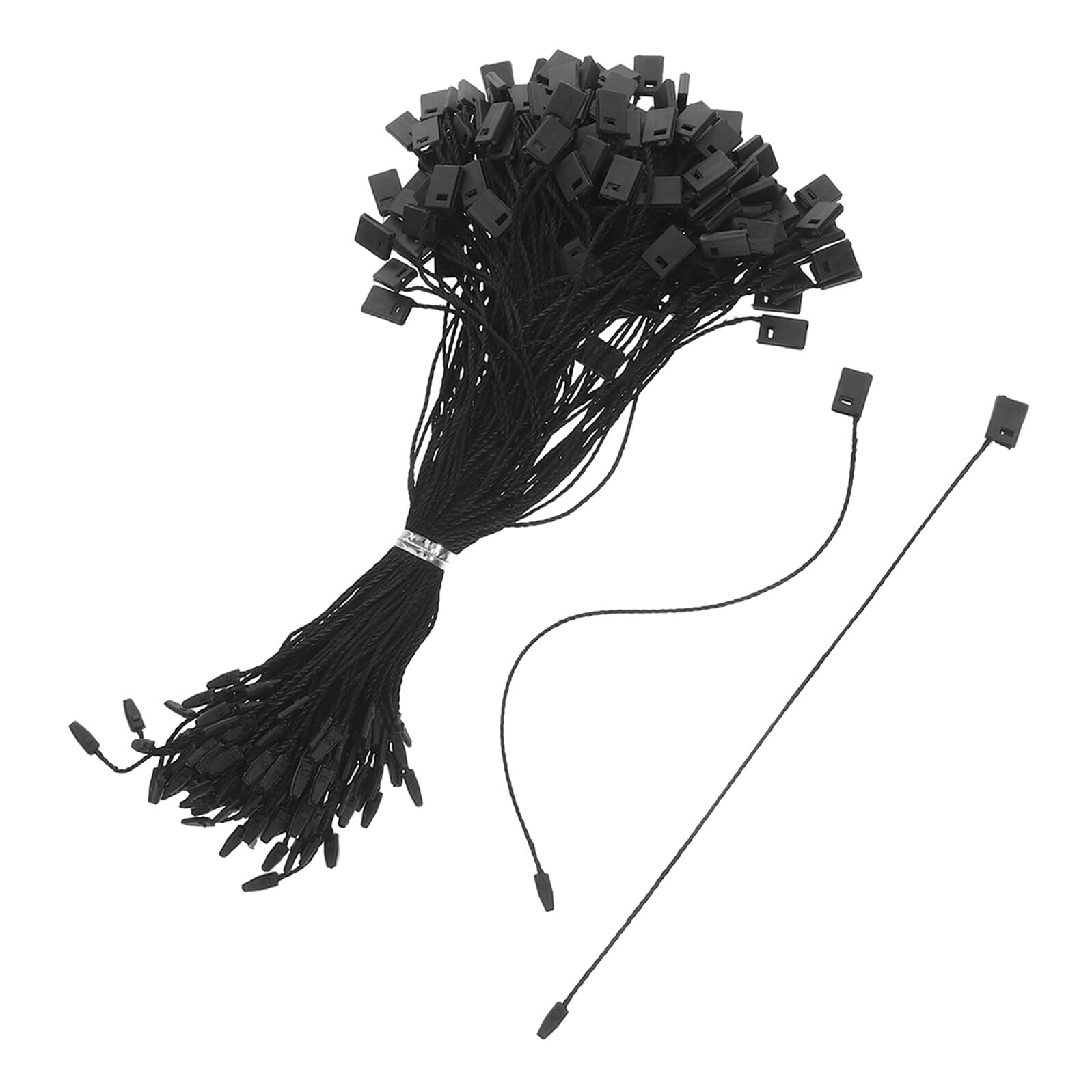 Mousquetons en plastique noir Luxshiny lot de 3000 pcs pour cordons