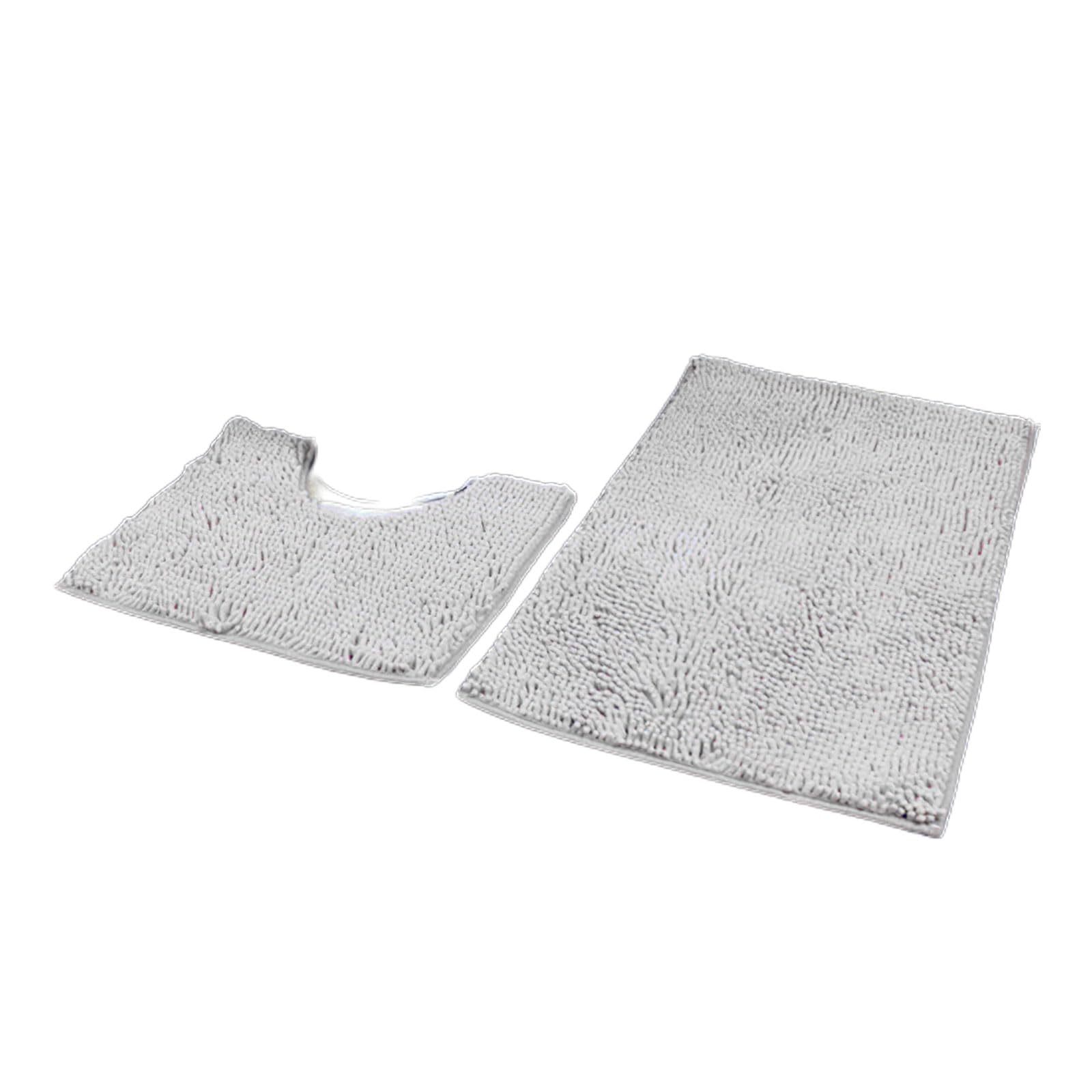 Tapis de salle de bain ultra absorbants et antidérapants en chenille