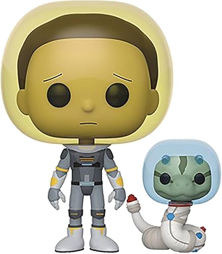 Funko Pop! Animación: Rick y Morty - Space Suit Morty con serpiente
