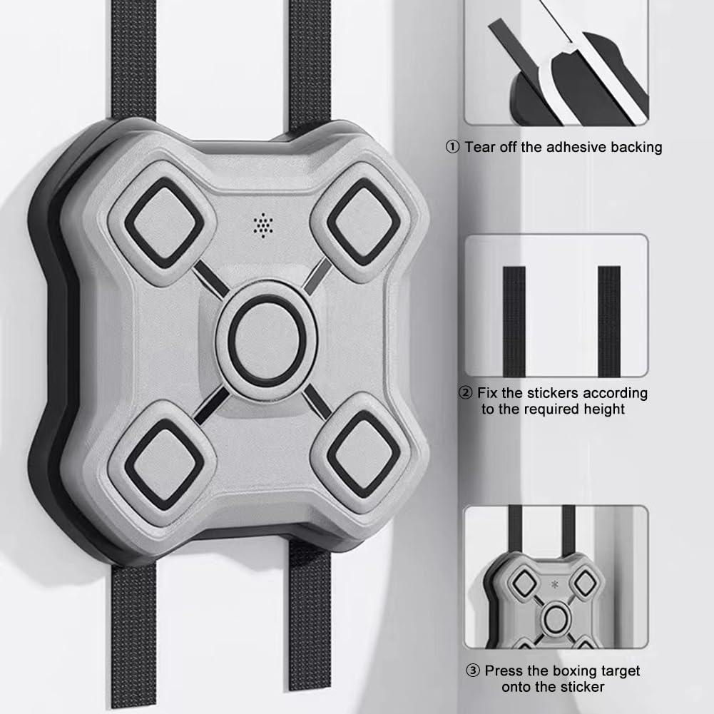 Music Boxing Machine, Musica elettronica Boxing Machine, Musica elettronica da parete Attrezzatura per l'allenamento, Divertimento elettronico intelligente Bluetooth montato a parete Boxing Tr