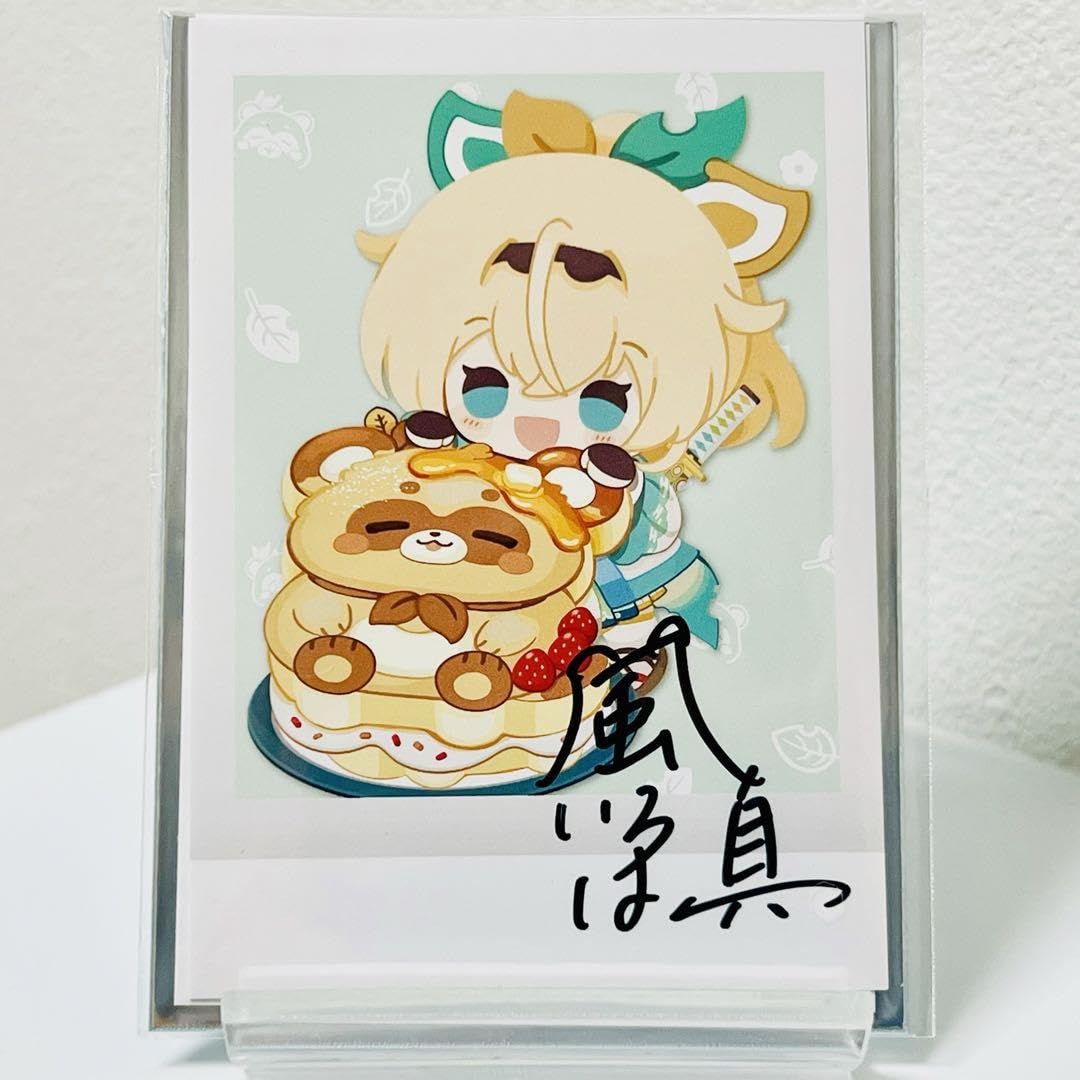 Amazon.co.jp: 風真いろは 誕生日記念2023 直筆サイン入りチェキ ホロ