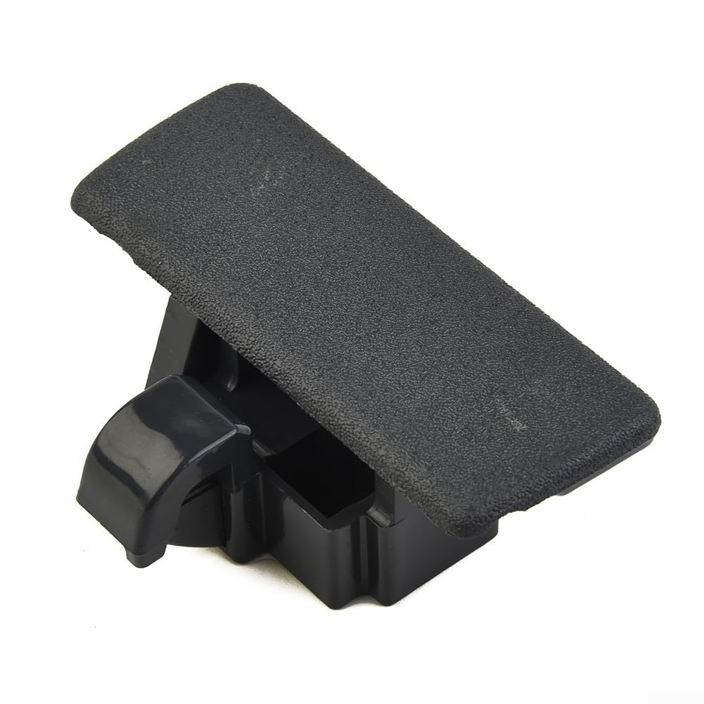Mango de tapa de guantera de coche para Suzuki Swift, compartimento de almacenamiento de plástico PP negro con dimensiones de 8,6 x 6 x 3 cm, incluye accesorios de montaje
