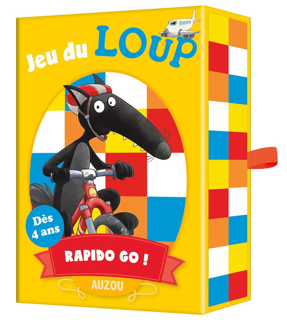 AUZOU Jeux de cartes Jeu du loup Rapido Go!