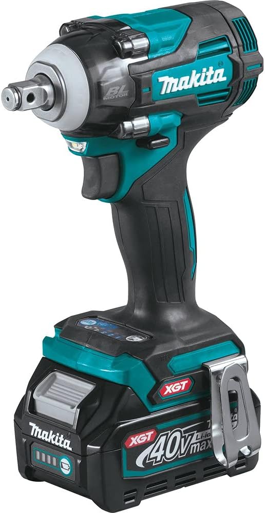 MAKITA 40V MAX XGT BRUSHLESS Cordless 4-Speed 1/2 in. Impact Wrench KIT W/Friction Ring ANV
