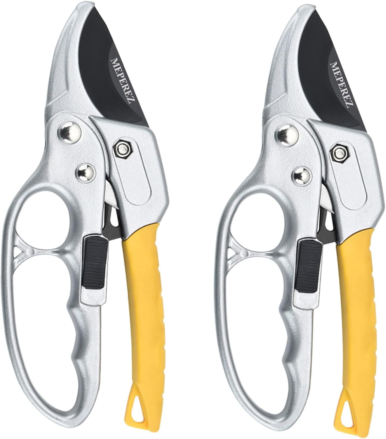 Premium German-Made Pruning Shears – Ergonomic, Heavy-Duty Hand Pruners Designed for Precision Cutting of Plants; Ideal for Gardeners and Individuals with Arthritis or Reduced Hand Strength