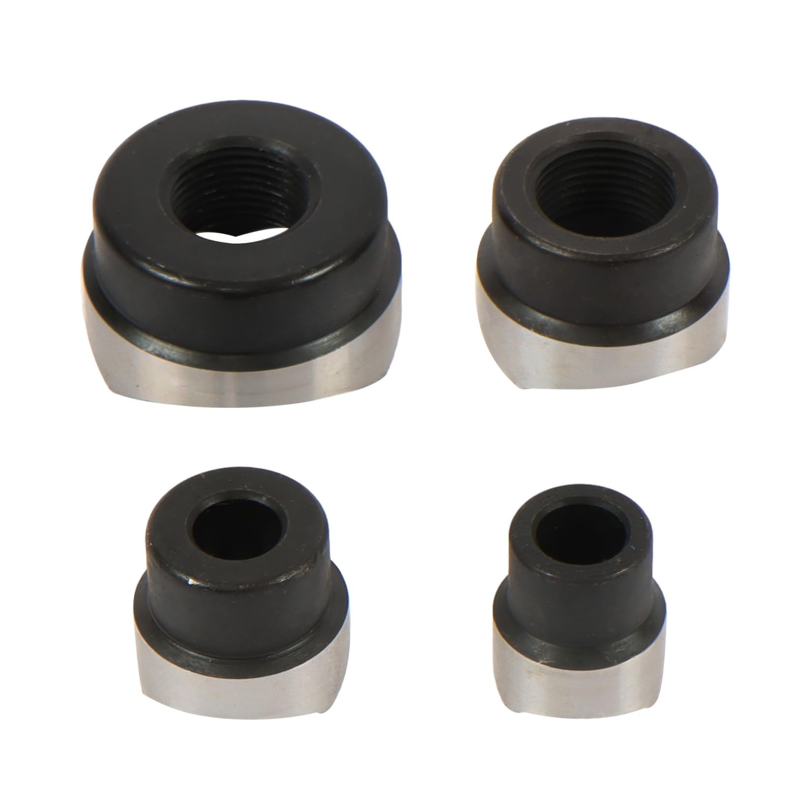 findmall Kit di punzonatura idraulica da 15 tonnellate, set di tagliapasta per condotti elettrici da 1/2 a 10 pollici, con 10 matrici, strumento professionale per punzonatura resistente per pannelli
