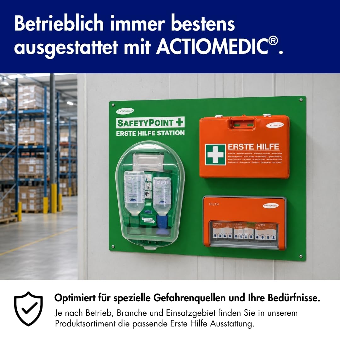 ACTIOMEDIC SafetyPoint Erste Hilfe Station DIN 13157